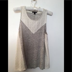 J. Crew cotton top with eyelet detail